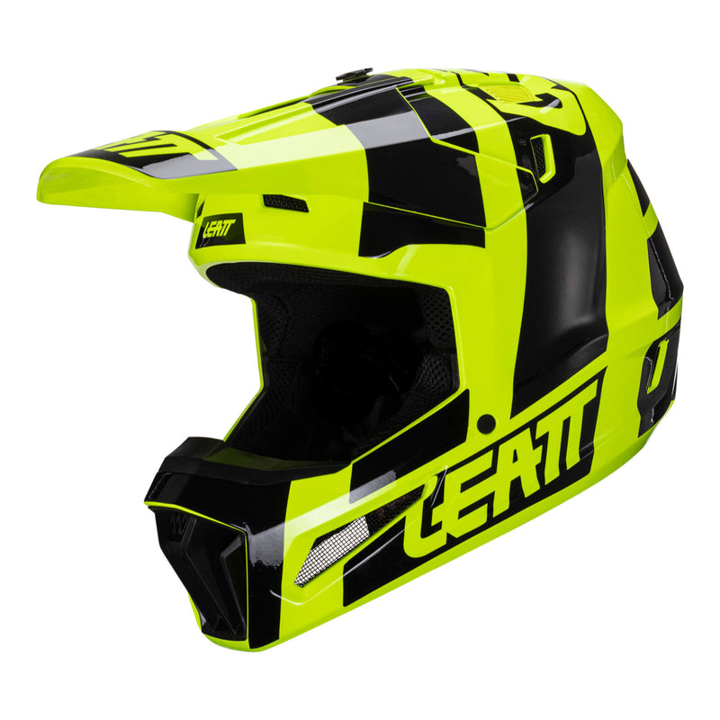 Load image into Gallery viewer, Leatt 2024 3.5 Helmet &amp; Goggle Kit - Citrus
