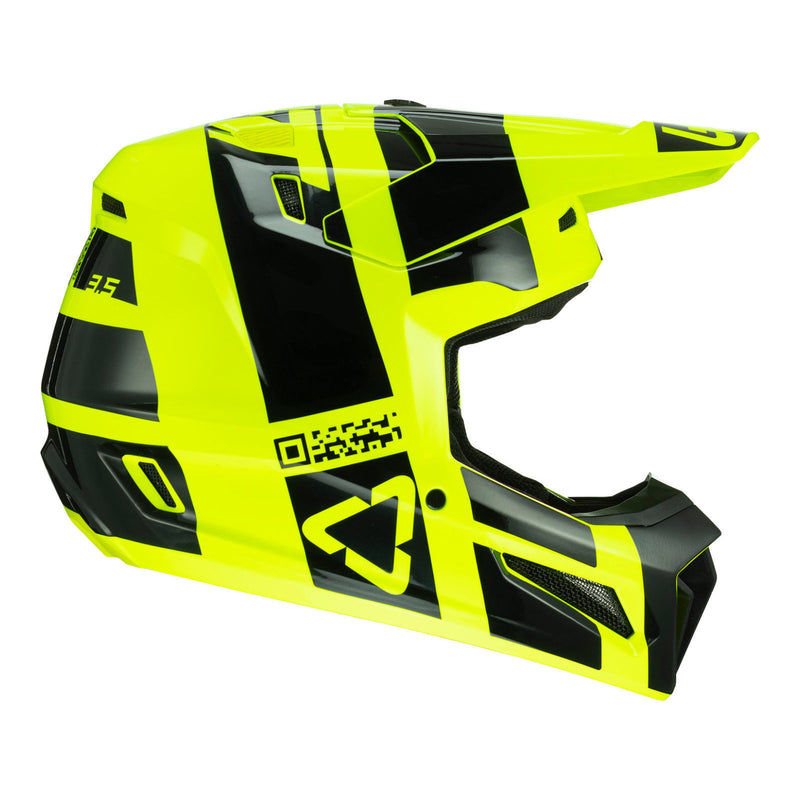 Load image into Gallery viewer, Leatt 2024 3.5 Helmet &amp; Goggle Kit - Citrus
