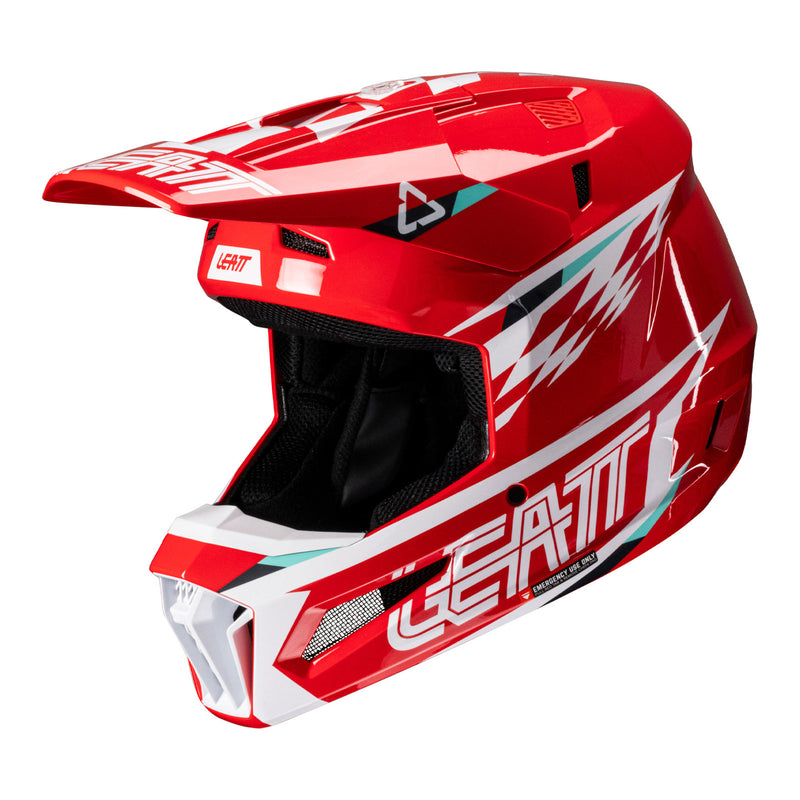 Load image into Gallery viewer, Leatt 2025 3.5 Helmet Kit - Red
