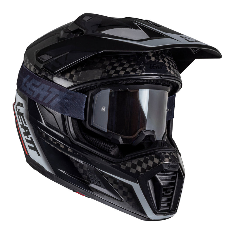 Load image into Gallery viewer, Leatt 9.5 ADV Helmet Kit - Carbon
