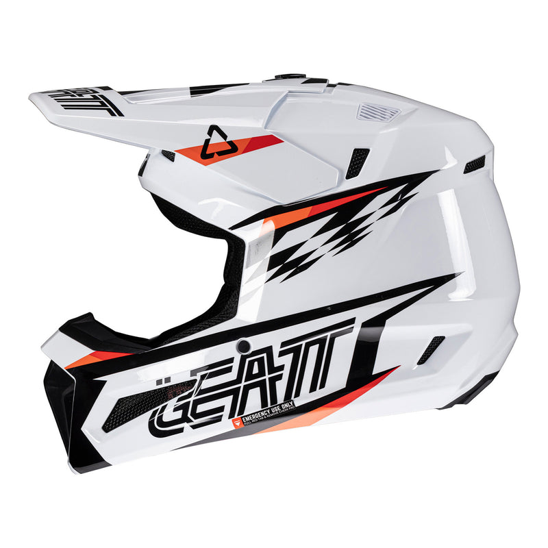 Load image into Gallery viewer, Leatt 2026 3.5 Junior Helmet Kit - White
