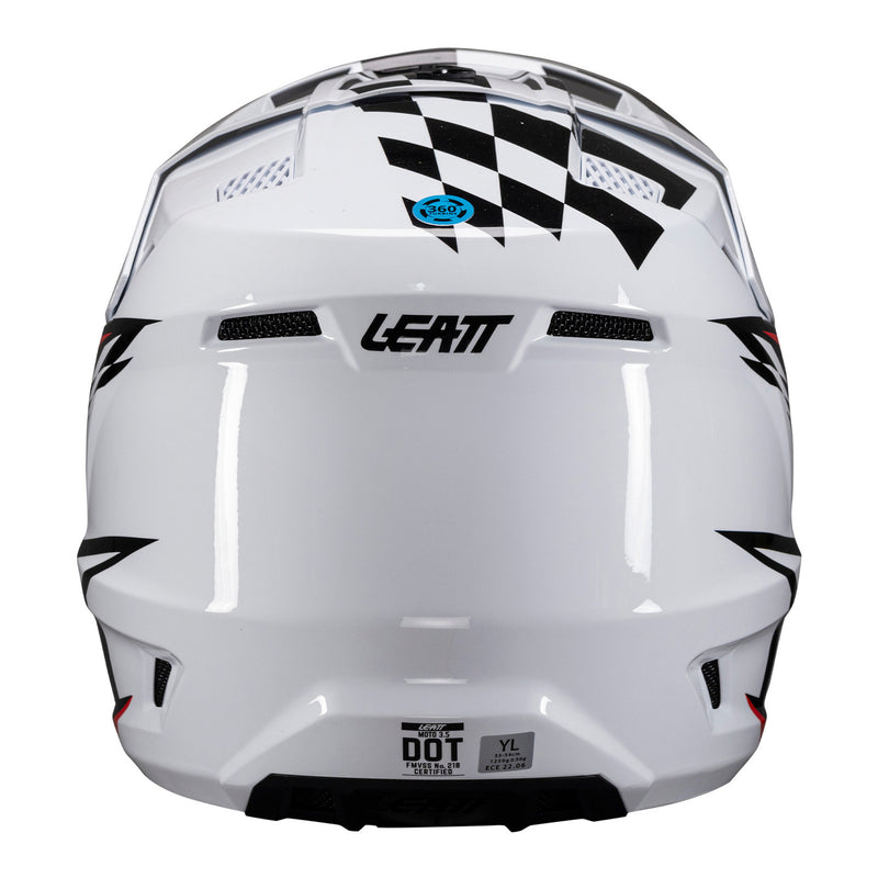 Load image into Gallery viewer, Leatt 2026 3.5 Junior Helmet Kit - White
