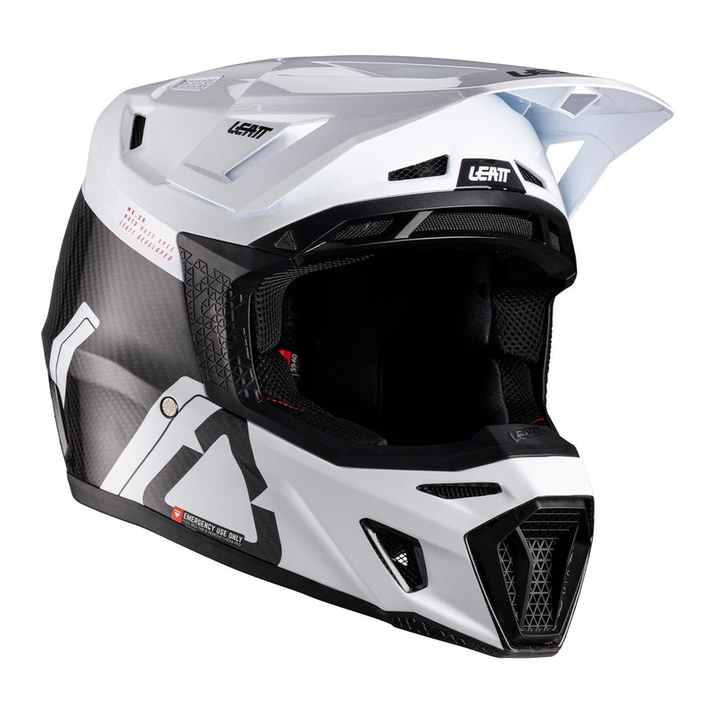 Load image into Gallery viewer, Leatt 2026 9.5 Helmet Kit - Carbon / White
