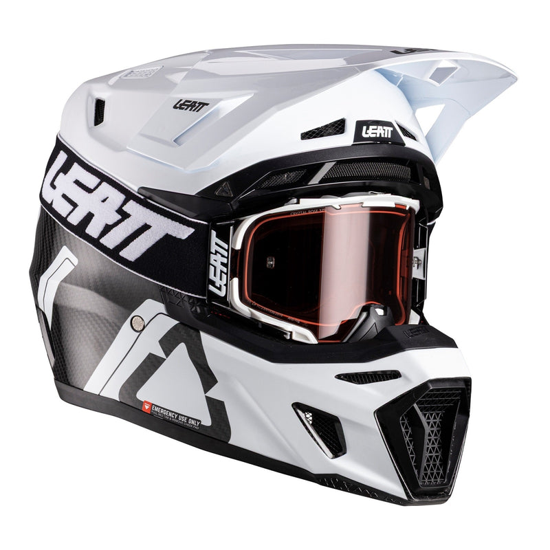 Load image into Gallery viewer, Leatt 2026 9.5 Helmet Kit - Carbon / White
