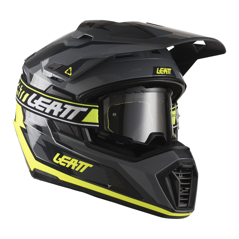 Load image into Gallery viewer, Leatt 7.5 ADV Helmet Kit - Hi-Vis Yellow
