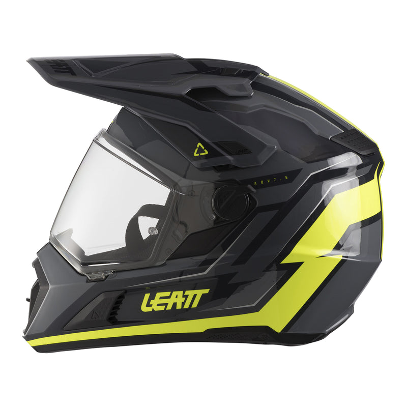 Load image into Gallery viewer, Leatt 7.5 ADV Helmet Kit - Hi-Vis Yellow

