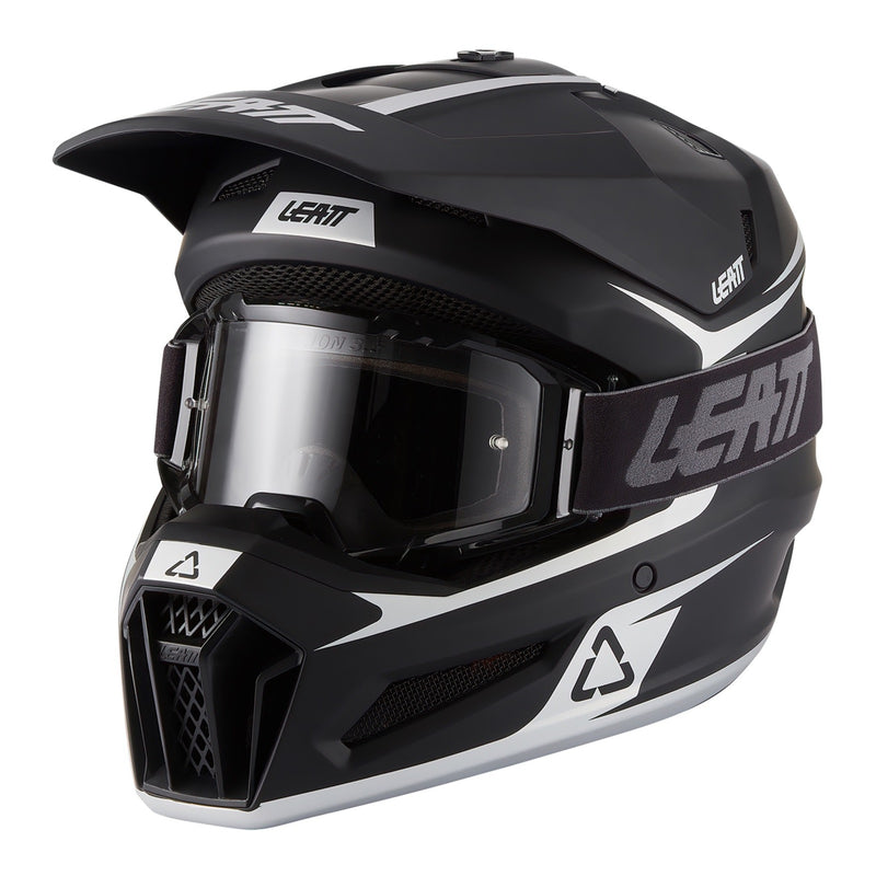 Load image into Gallery viewer, Leatt 3.5 Junior Helmet Kit - Black
