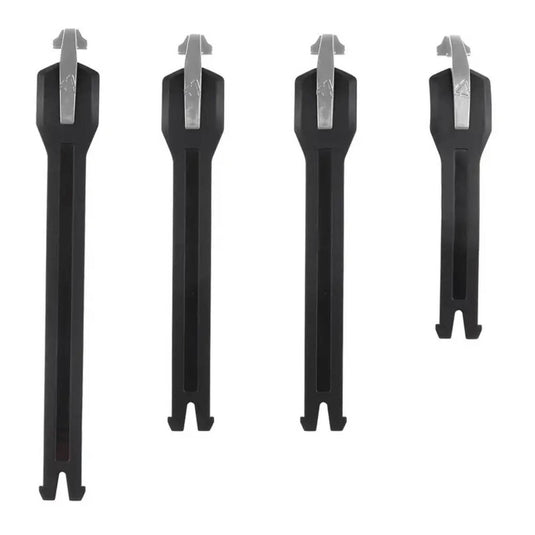 LEATT BOOT STRAP KIT GPX 4.5 / 5.5 FLEXLOCK 4-pcs BLK