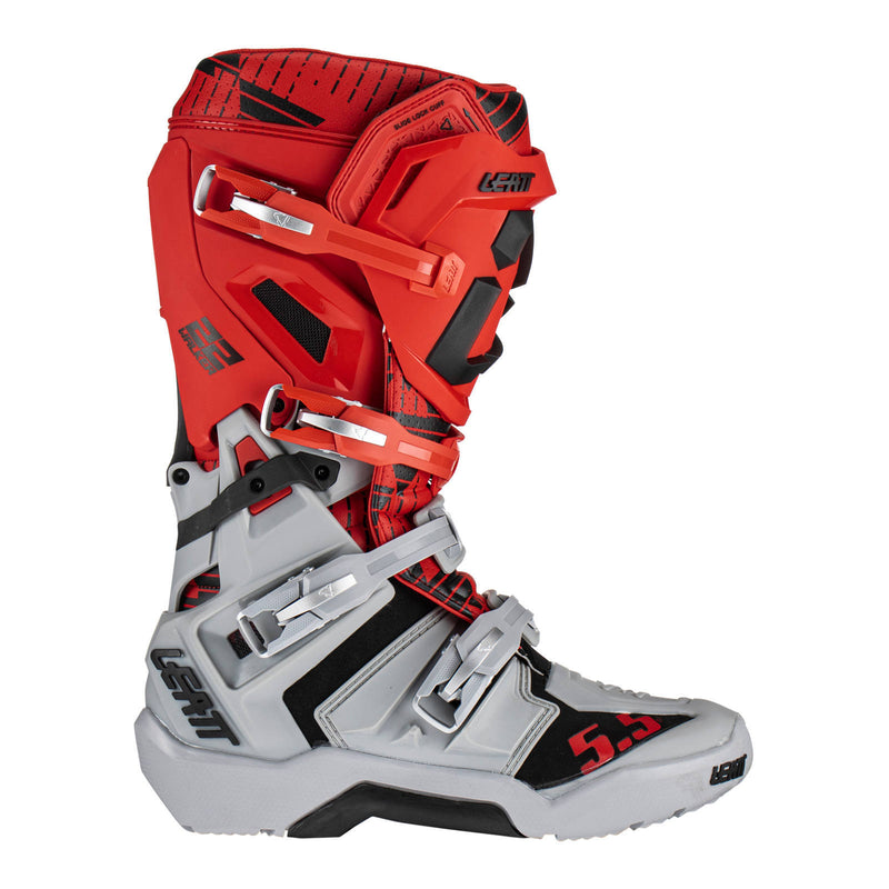 Load image into Gallery viewer, Leatt 5.5 FlexLock Enduro - Red / Grey
