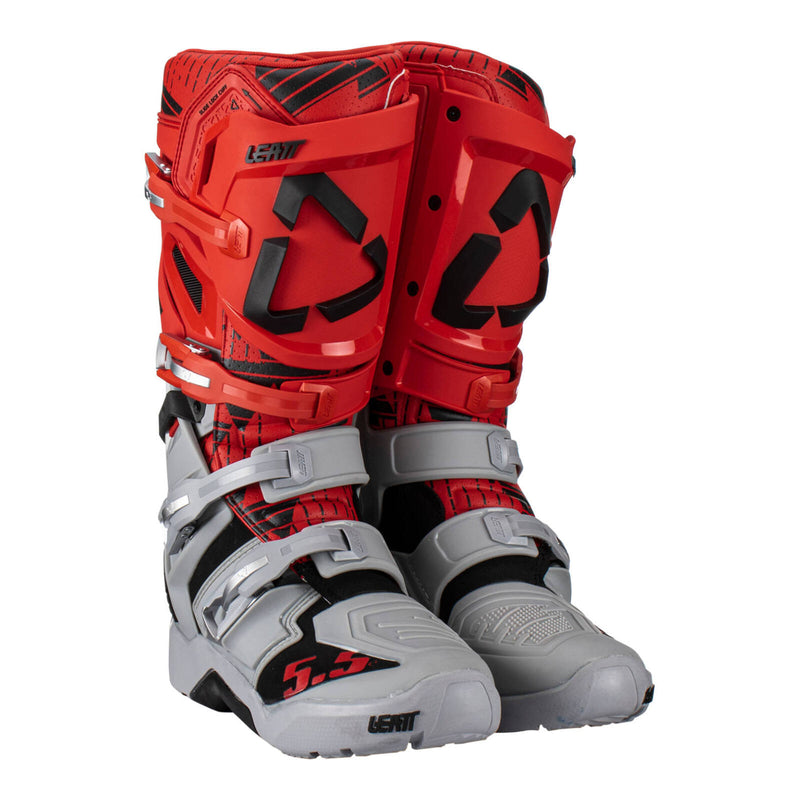 Load image into Gallery viewer, Leatt 5.5 FlexLock Enduro - Red / Grey
