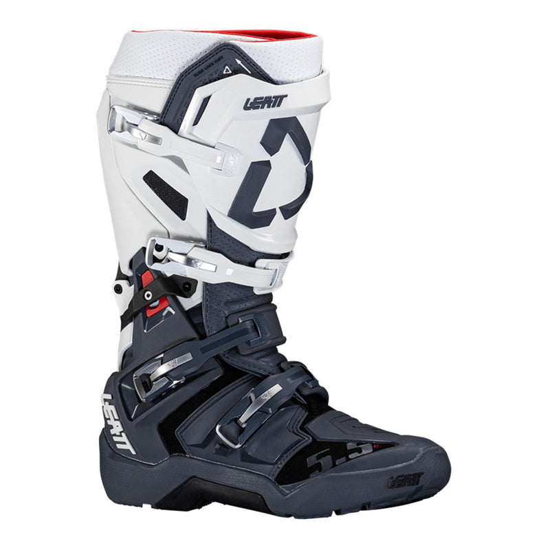 Load image into Gallery viewer, Leatt 5.5 FlexLock Enduro Boot - White
