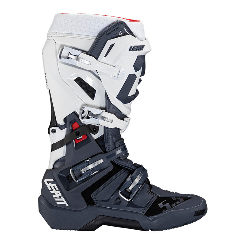 Load image into Gallery viewer, Leatt 5.5 FlexLock Enduro Boot - White
