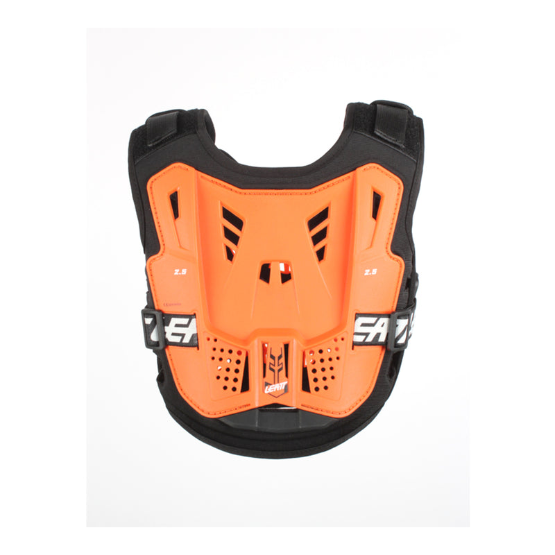 Load image into Gallery viewer, Leatt 2.5 Kids Chest Protector - Orange / Black (110-134cm)
