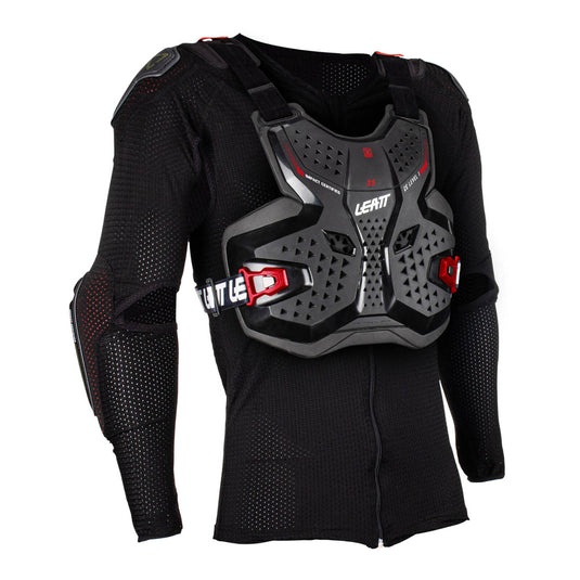 Leatt 3.5 Junior Body Protector - Black / Red