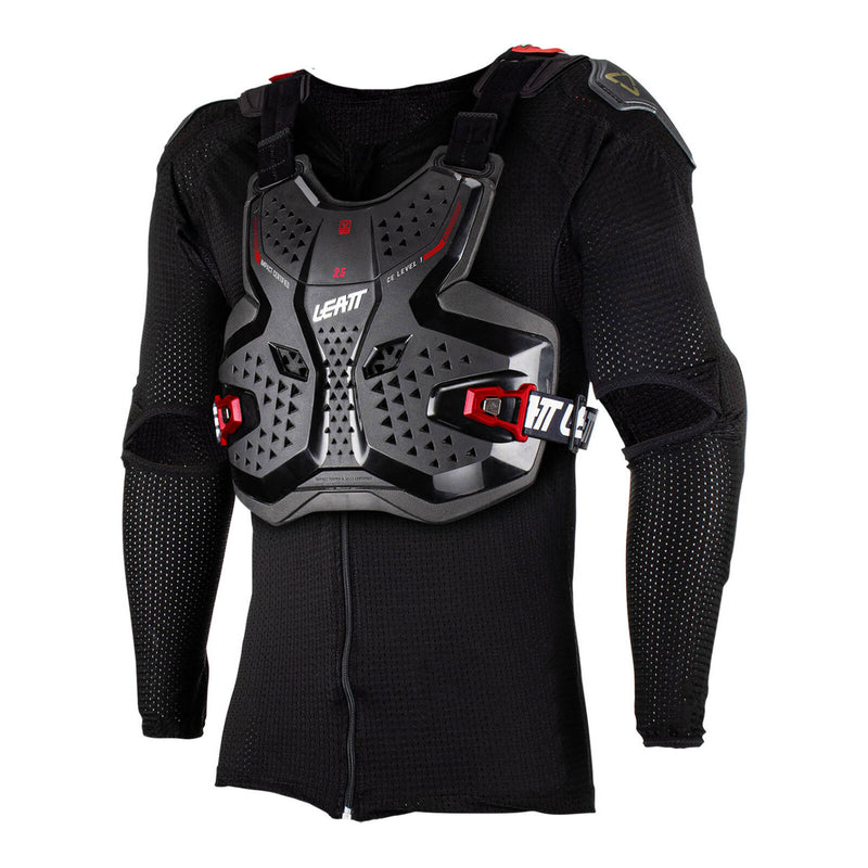 Load image into Gallery viewer, Leatt 3.5 Junior Body Protector - Black / Red
