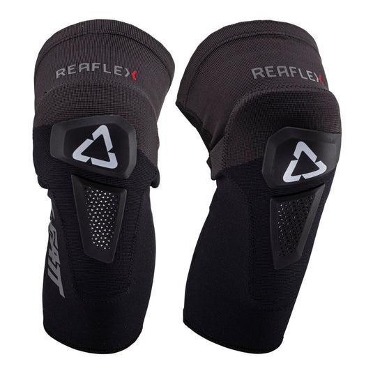 Leatt Junior ReaFlex Hybrid Knee Guard - Black
