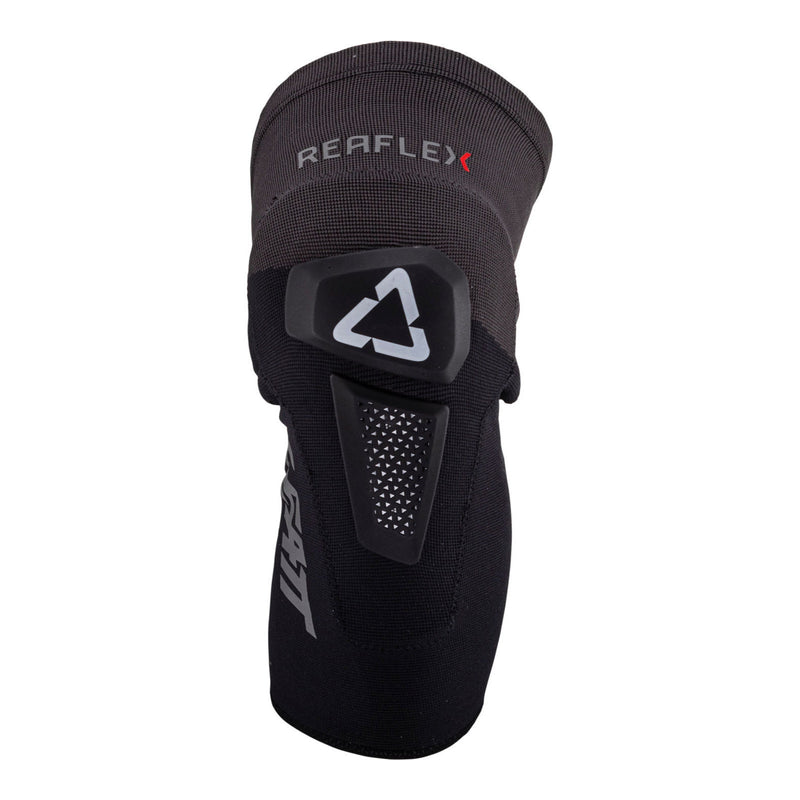 Load image into Gallery viewer, Leatt Junior ReaFlex Hybrid Knee Guard - Black
