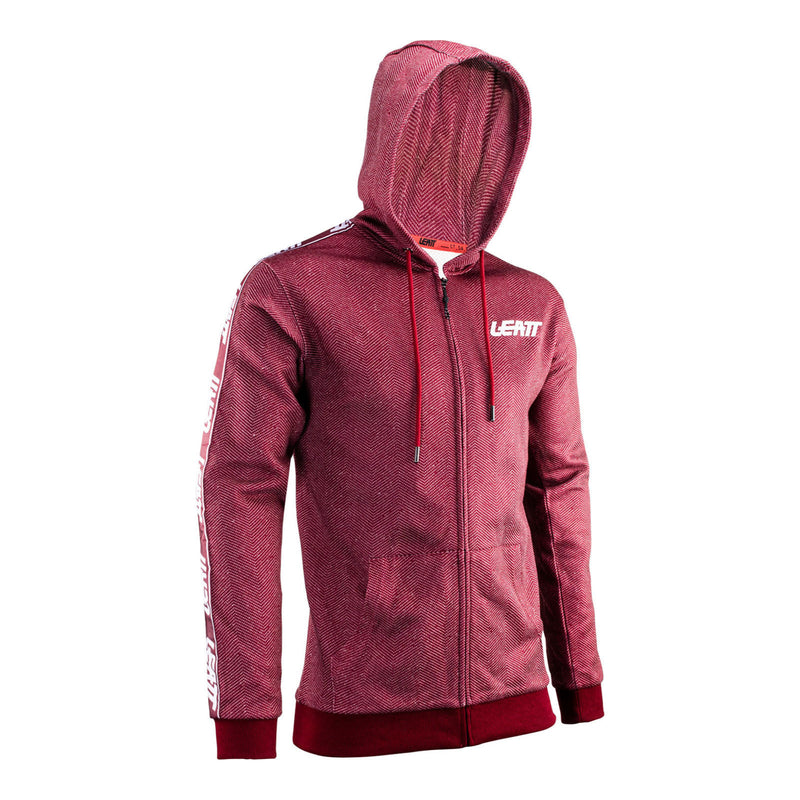 Load image into Gallery viewer, Leatt Premium Zip-Hoodie - Ruby
