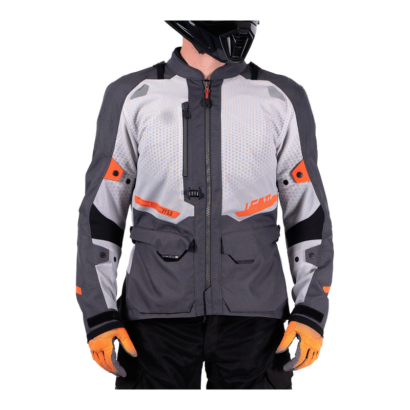 Load image into Gallery viewer, Leatt 5.5 ADV FlowTour Jacket - Iron

