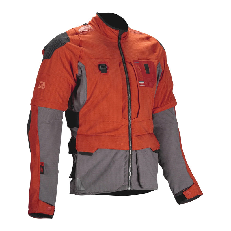 Load image into Gallery viewer, Leatt 5.5 ADV Rally Jacket - Burn
