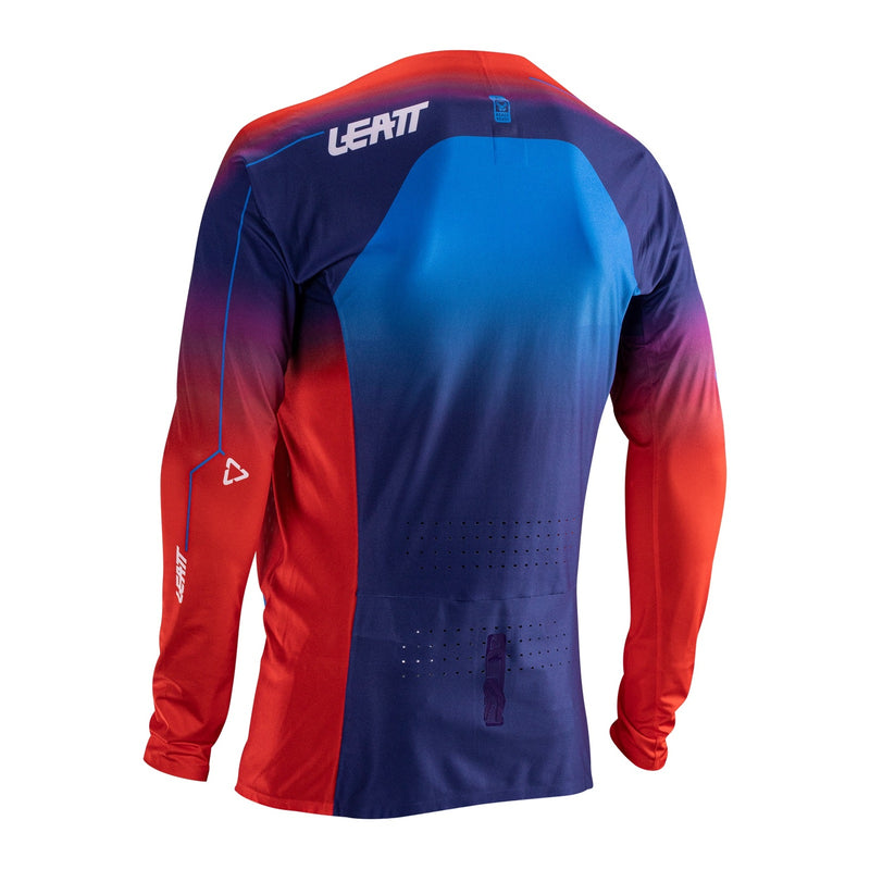 Load image into Gallery viewer, Leatt 2026 5.5 UltraWeld Jersey - Royal Blue / Red
