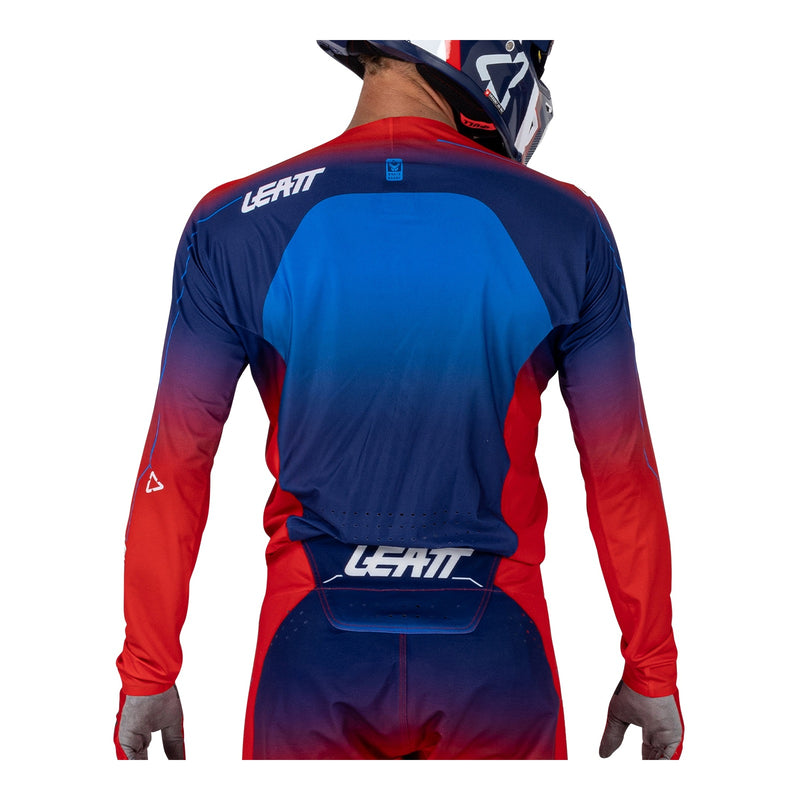 Load image into Gallery viewer, Leatt 2026 5.5 UltraWeld Jersey - Royal Blue / Red
