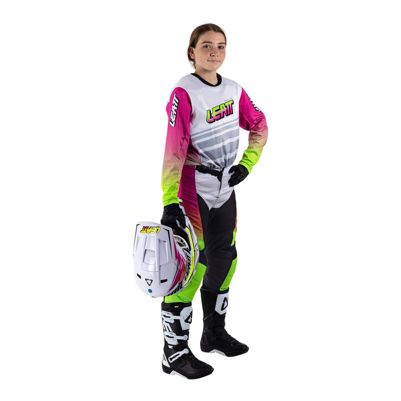 Load image into Gallery viewer, Leatt 2026 3.5 Junior Ride Kit - Retro Pink
