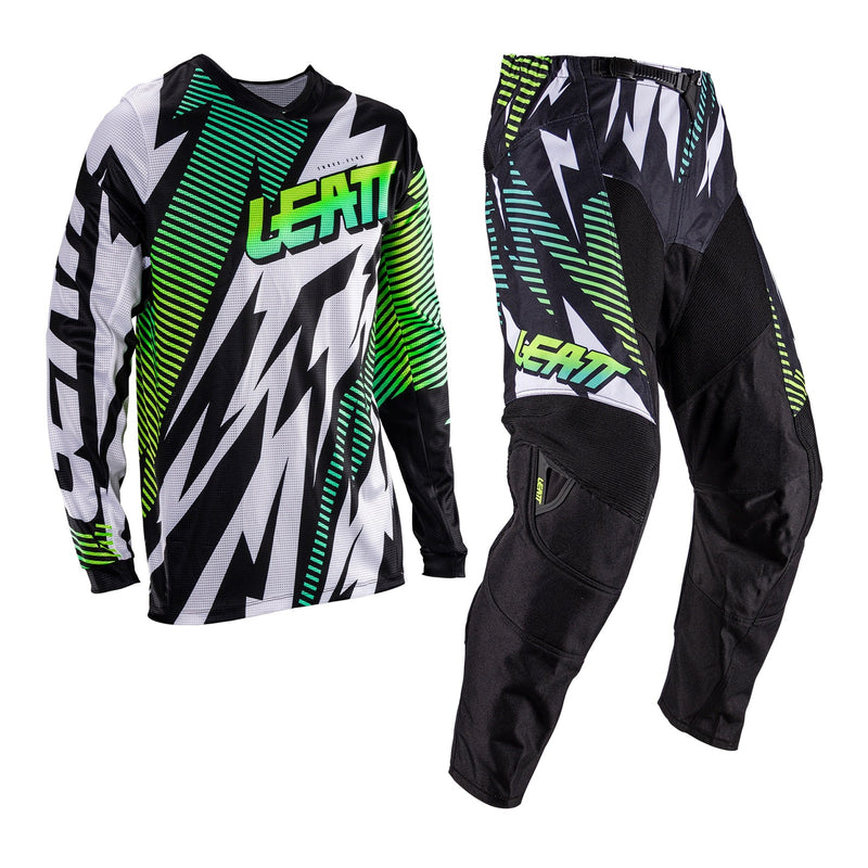 Load image into Gallery viewer, Leatt 3.5 Junior Ride Kit - Storm Teal
