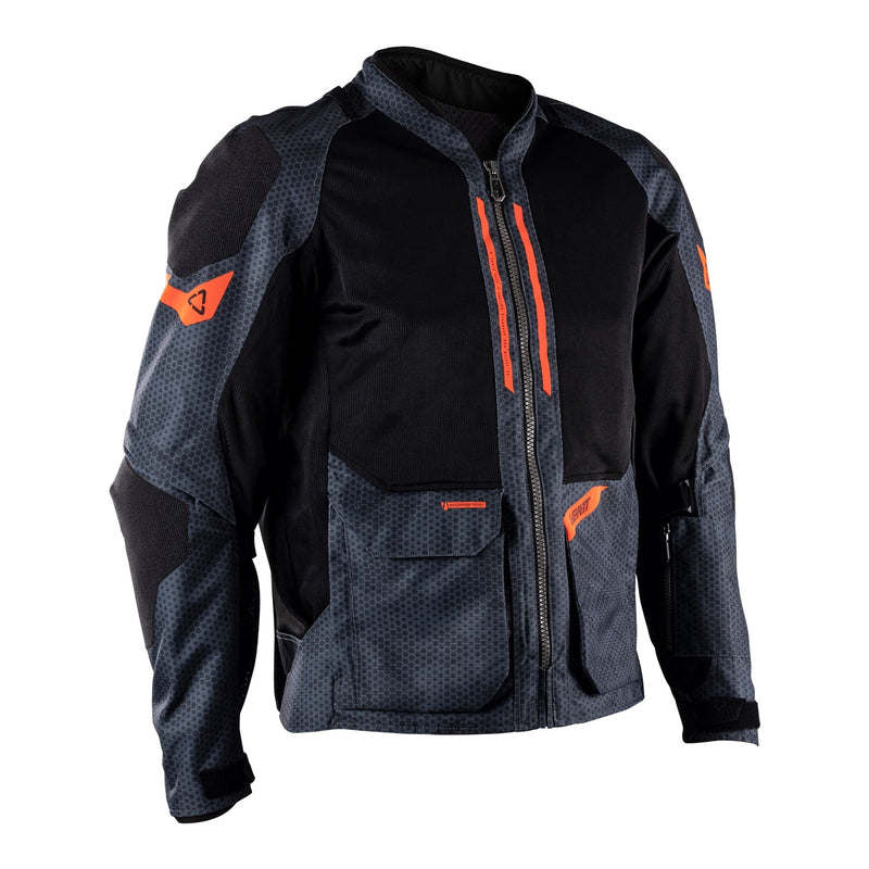 Load image into Gallery viewer, Leatt 4.5 ADV FlowTour Jacket (Short) - Iron Grey
