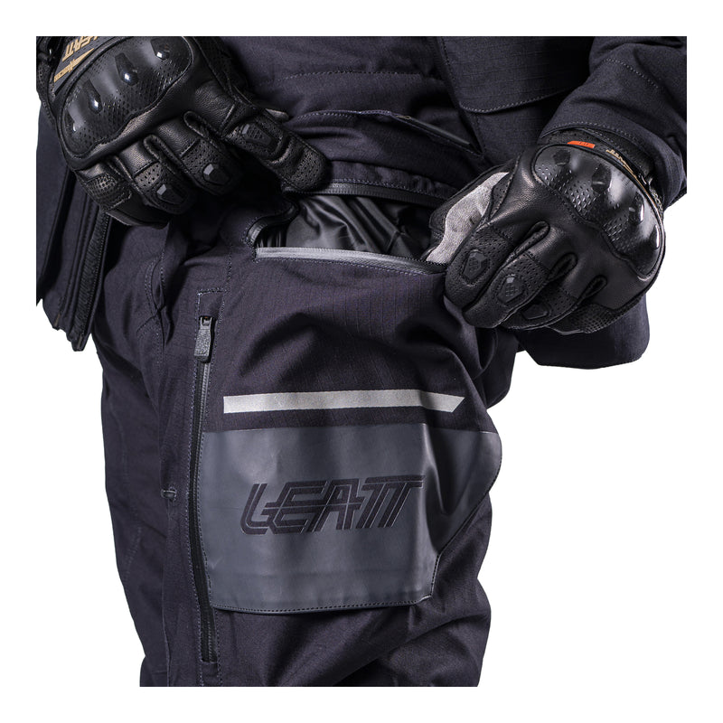Load image into Gallery viewer, Leatt 7.5 ADV Rally HydraDri Pant - Stealth Black / Grey
