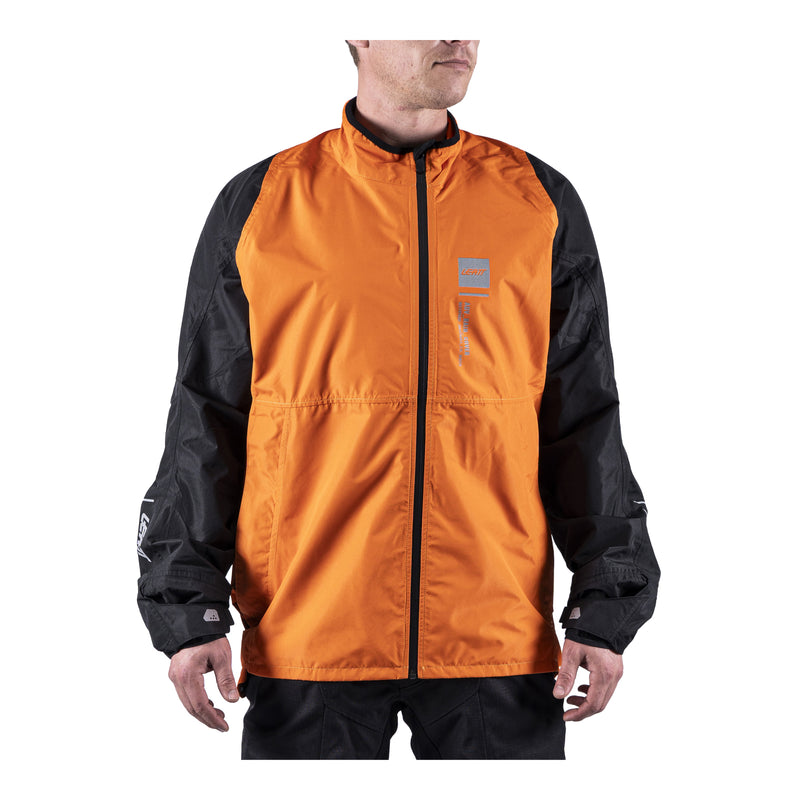 Load image into Gallery viewer, Leatt ADV Rain Cover Jacket - Orange
