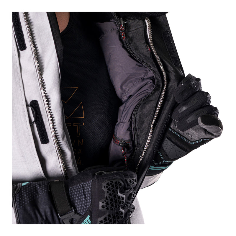 Load image into Gallery viewer, Leatt 5.5 ADV DriTour Women&#39;s Jacket - Steel Grey
