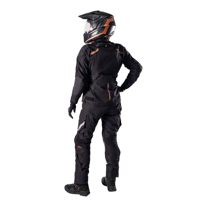 Load image into Gallery viewer, Leatt 5.5 ADV DriTour Women's Pant - Stealth Black / Grey
