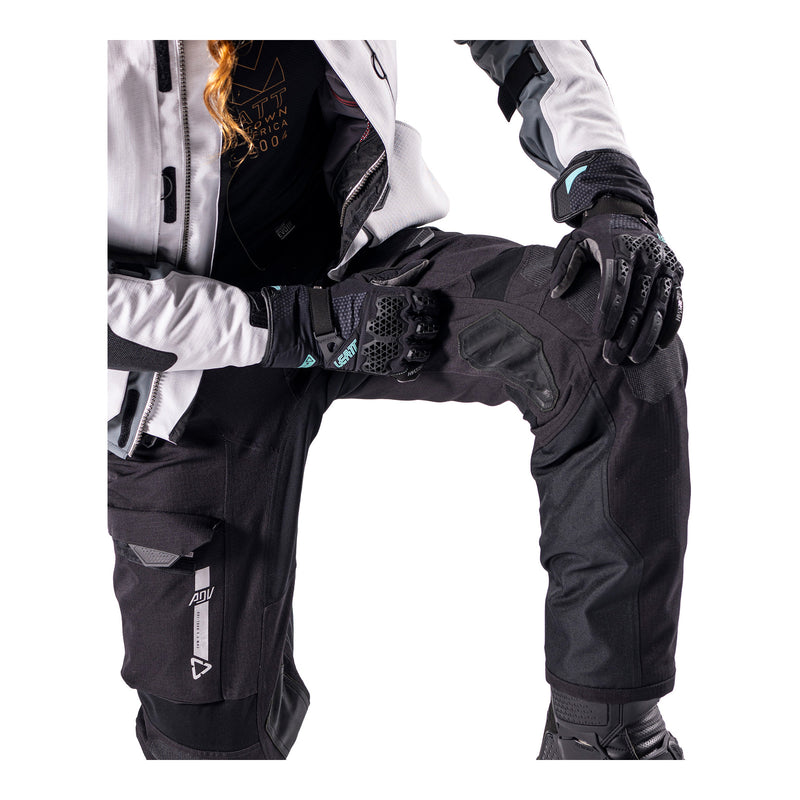 Load image into Gallery viewer, Leatt 5.5 ADV DriTour Women&#39;s Pant - Stealth Black / Grey
