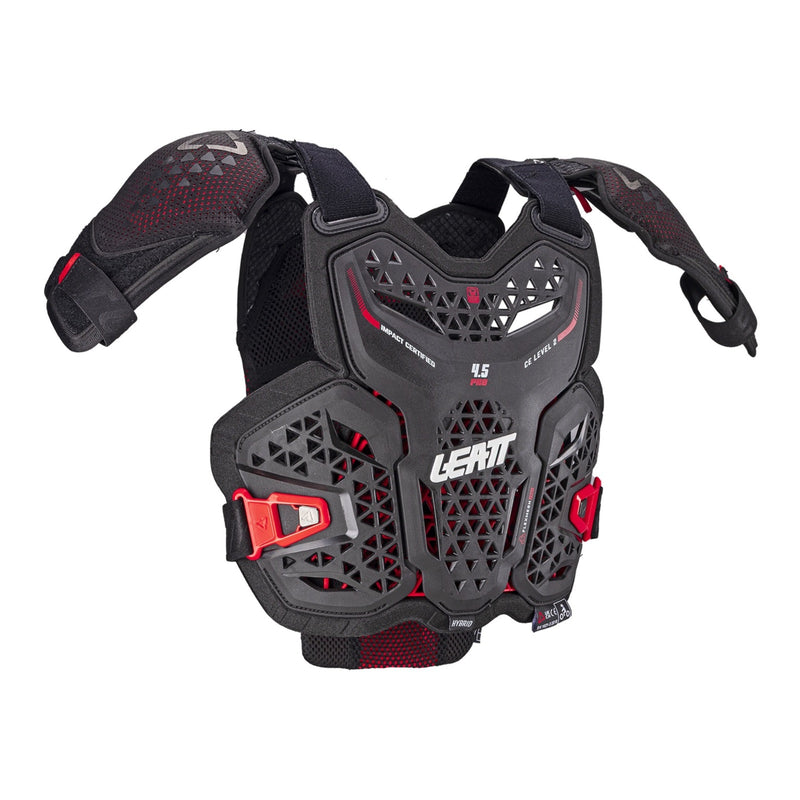 Load image into Gallery viewer, Leatt 4.5 Hybrid Junior Chest Protector Pro - Black
