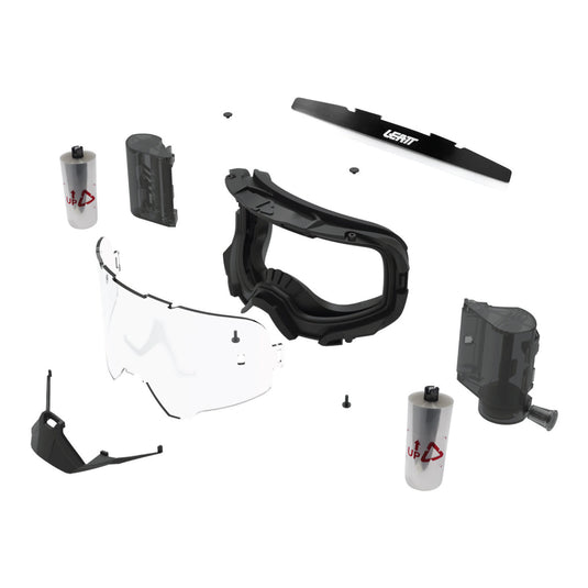 Leatt 5.5 Velocity Goggle Roll-Off - Stealth / Yellow 70%