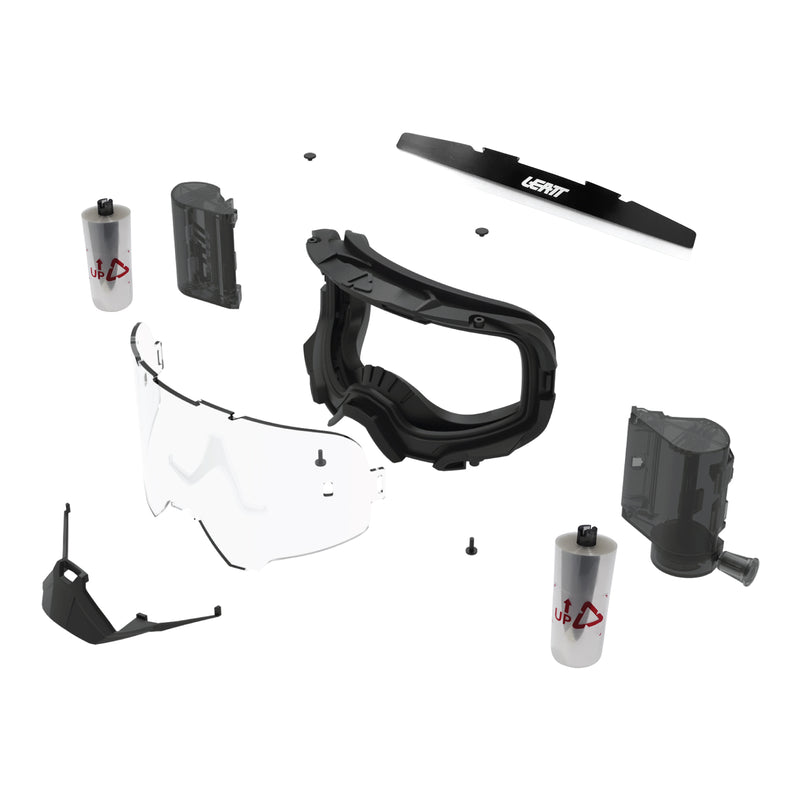 Load image into Gallery viewer, Leatt 6.5 Velocity Goggle Roll-off - Orange / Clear 83%
