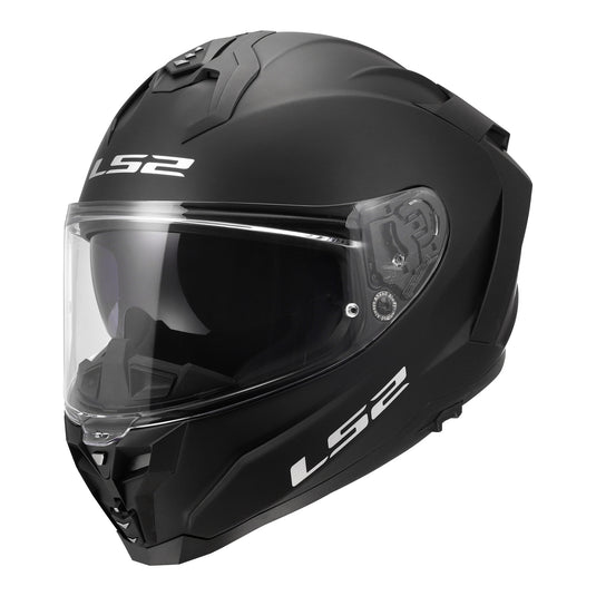 LS2 FF817 Challenger II Solid Helmet - Matte Black