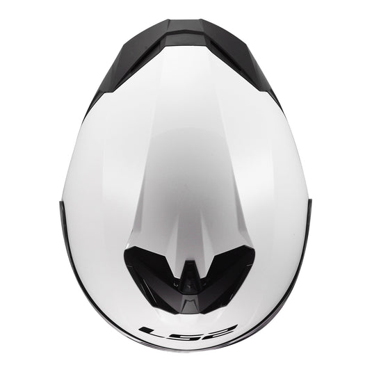 LS2 FF820 Rapid III Solid Helmet - Gloss White