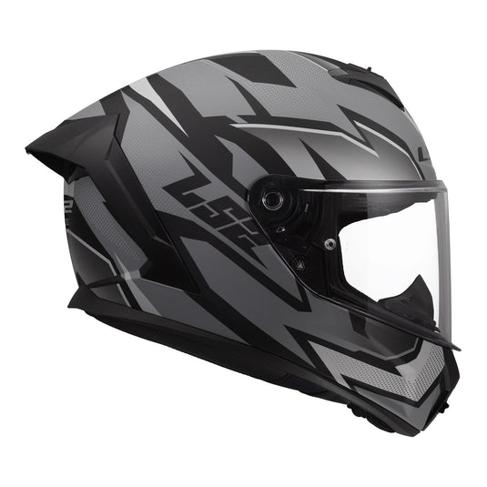 LS2 FF820 Rapid III Xtrem Helmet - Black / Grey