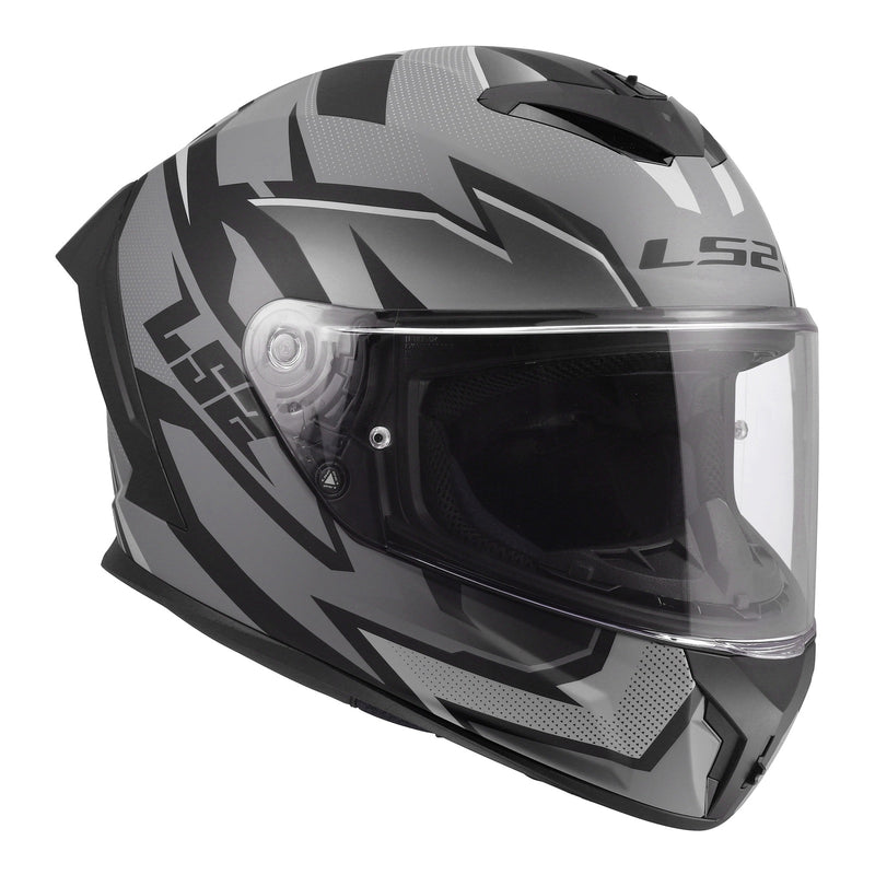 Load image into Gallery viewer, LS2 FF820 Rapid III Xtrem Helmet - Black / Grey
