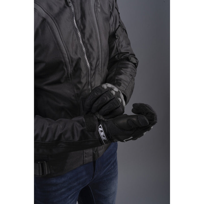 Load image into Gallery viewer, LS2 Sepang Men's Jacket - Black / Dark Grey

