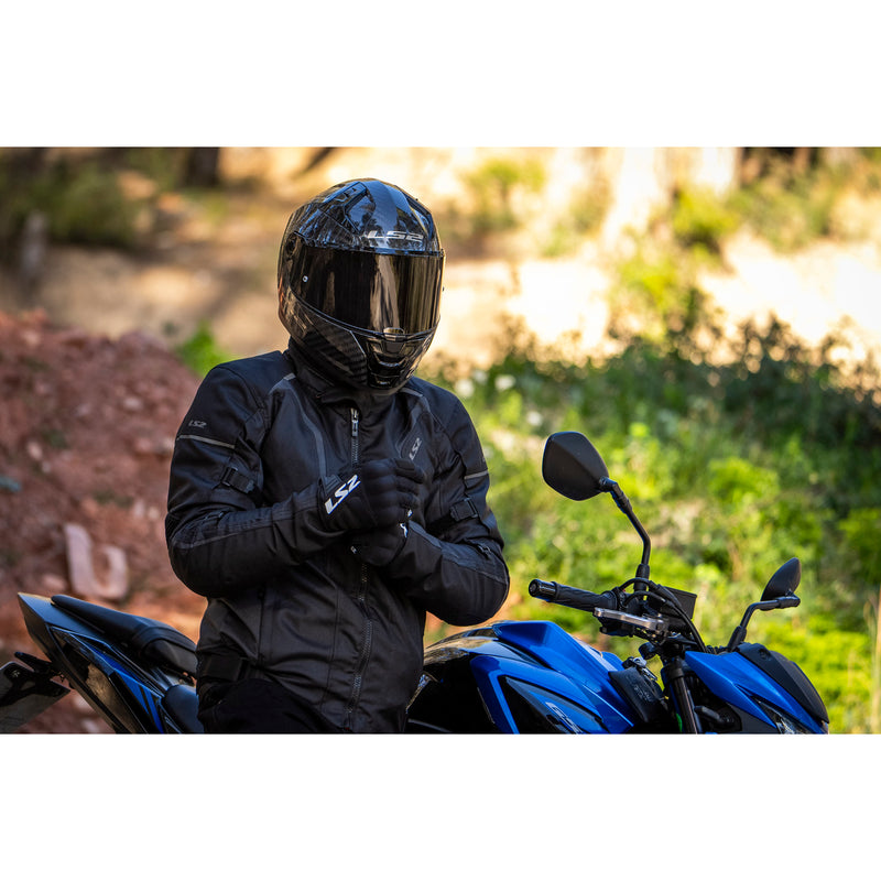 Load image into Gallery viewer, LS2 Sepang Men's Jacket - Black / Dark Grey
