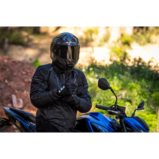 LS2 Sepang Men's Jacket - Black / Dark Grey