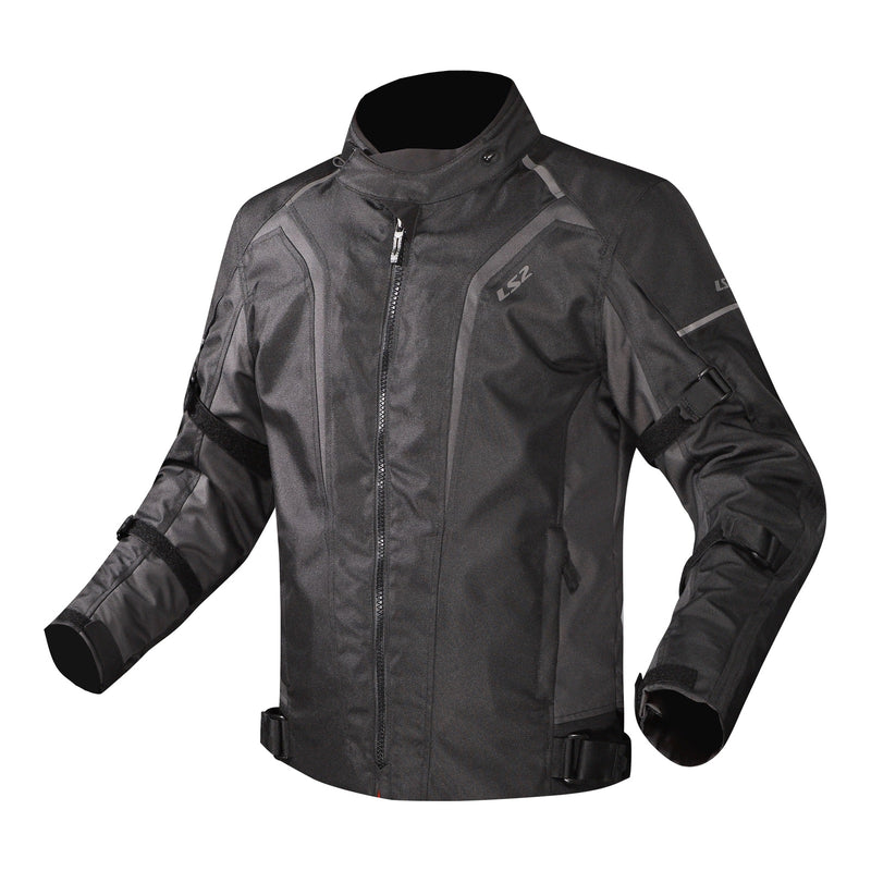Load image into Gallery viewer, LS2 Sepang Men's Jacket - Black / Dark Grey

