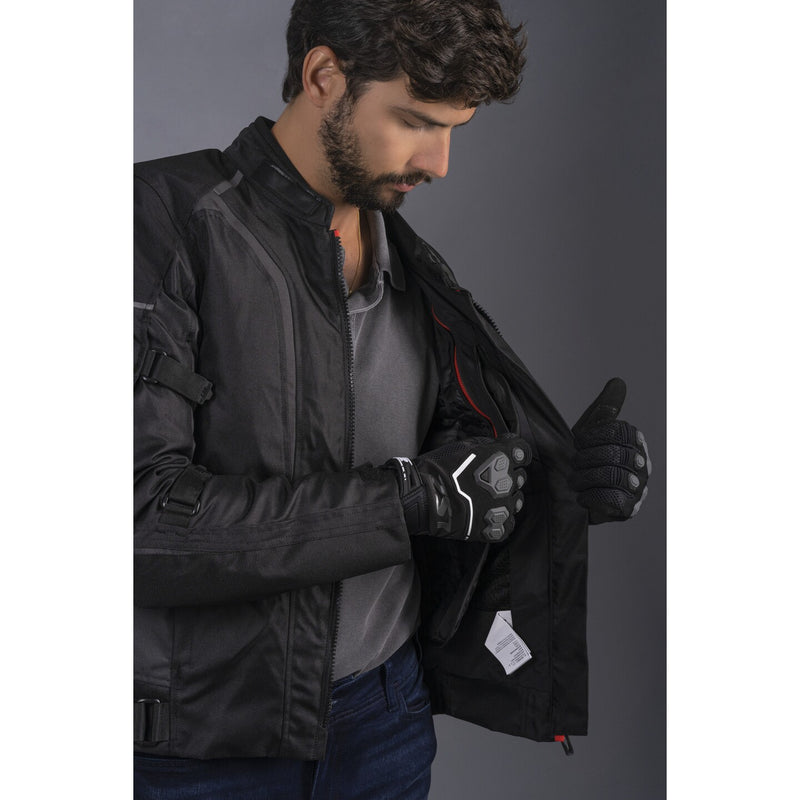 Load image into Gallery viewer, LS2 Sepang Men's Jacket - Black / Dark Grey
