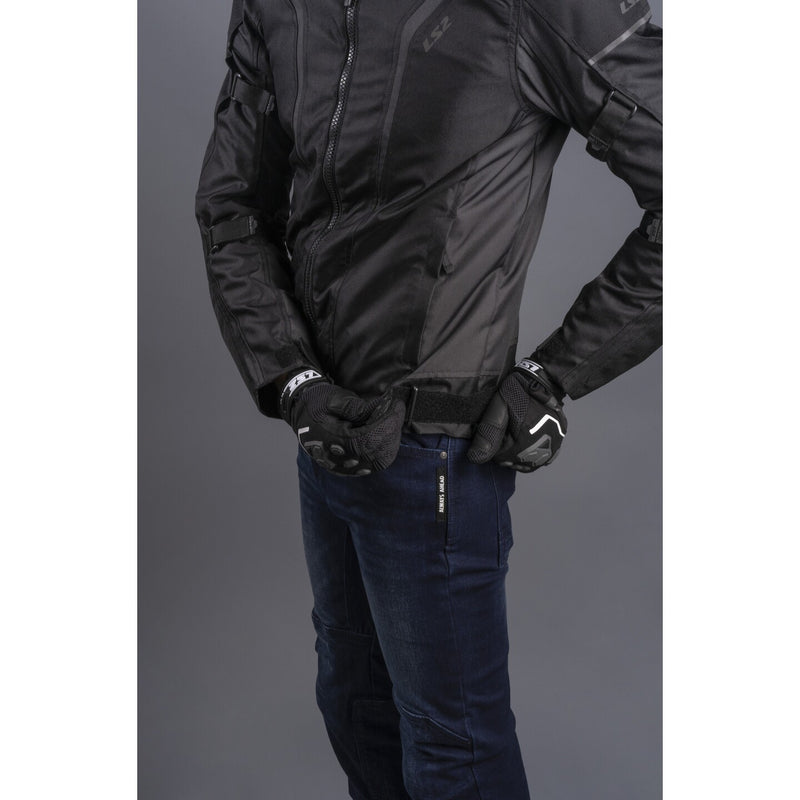 Load image into Gallery viewer, LS2 Sepang Men's Jacket - Black / Dark Grey
