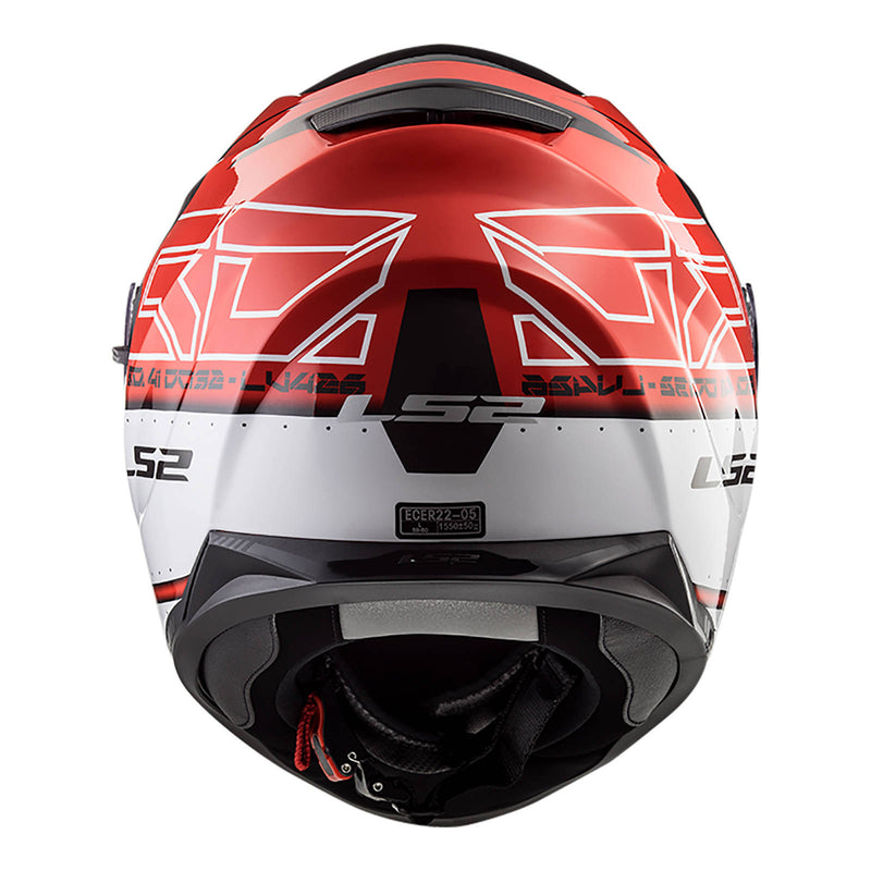 Load image into Gallery viewer, LS2 FF320 Stream Evo Kub Helmet - Black / Red
