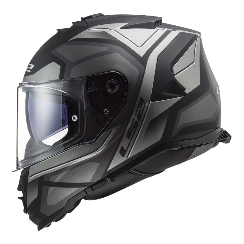Load image into Gallery viewer, LS2 FF800 Storm II Faster Helmets - Matte Titanium 06
