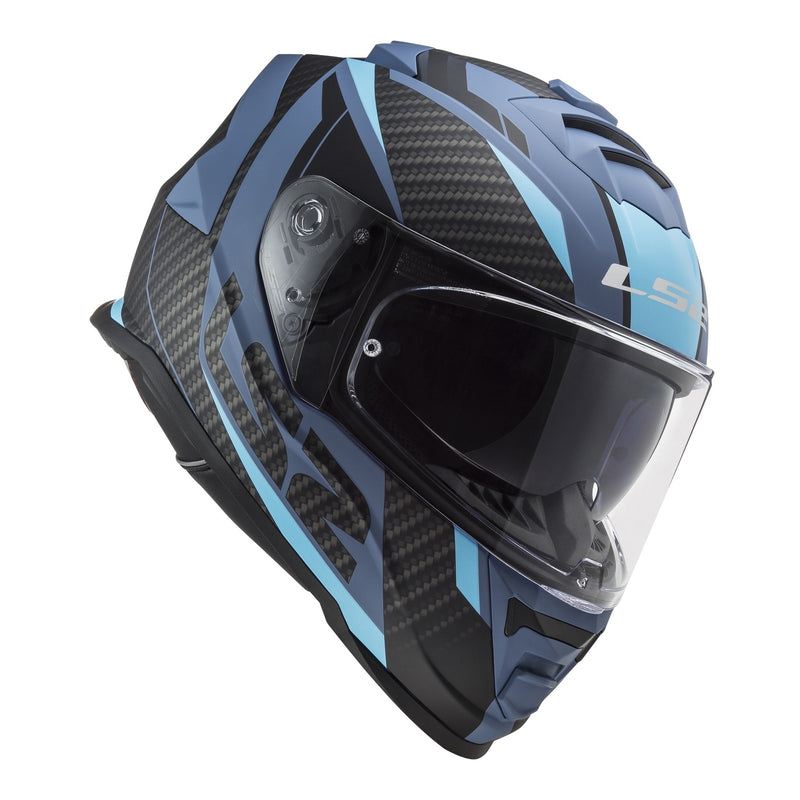Load image into Gallery viewer, LS2 FF800 Storm II Racer Helmets - Matte Blue 06
